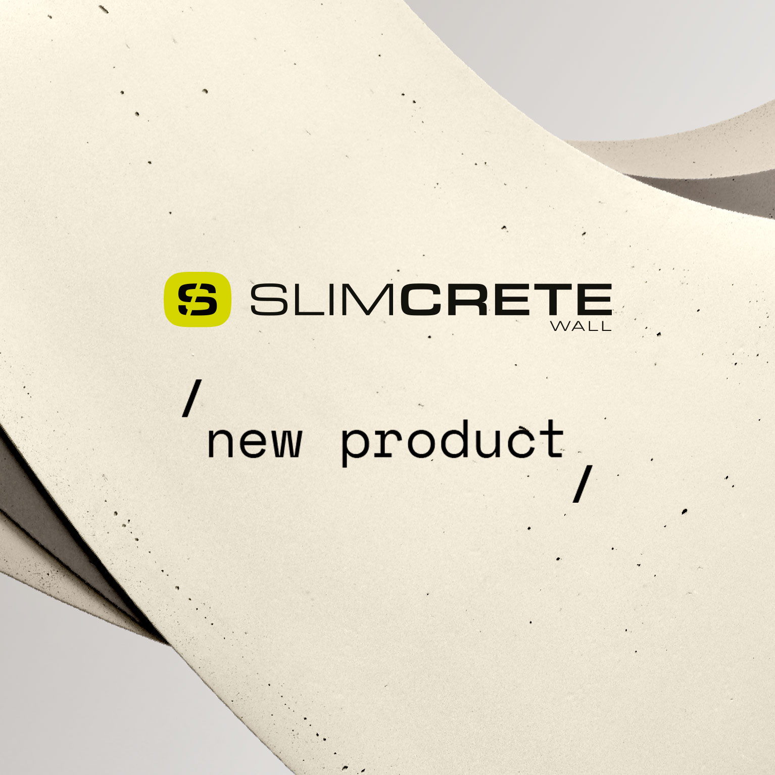 SLIMCRETE Revêtement de béton ultra-mince